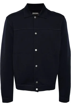 Ermenegildo Zegna Spread-collar knitted cardigan