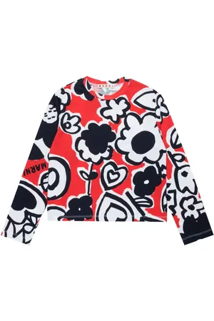 Marni Graphic-print cotton T-shirt