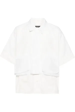 SONGZIO Layered cotton shirt