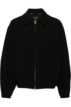 SONGZIO Spread-collar zip-up jacket
