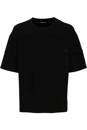 SONGZIO Panther logo-embroidered T-shirt