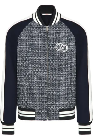 VALENTINO GARAVANI Tweed bomber jacket