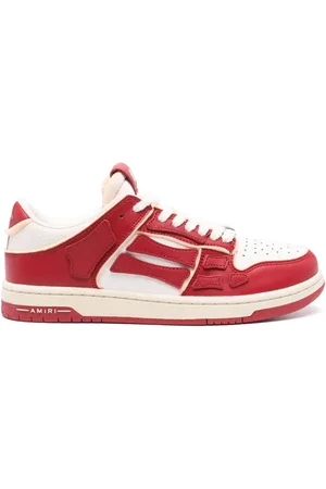 AMIRI Collegiate Skel panelled sneakers