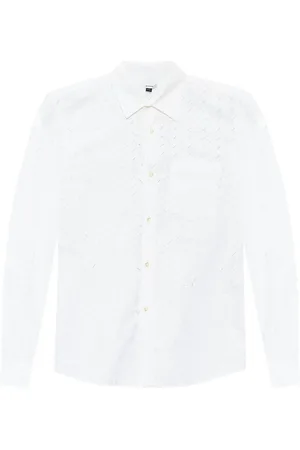 Eytys Otis perforated cotton shirt
