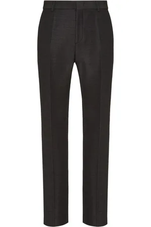 VALENTINO GARAVANI Mid-rise slim-cut trousers