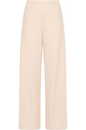 Vince Textured straight trousers