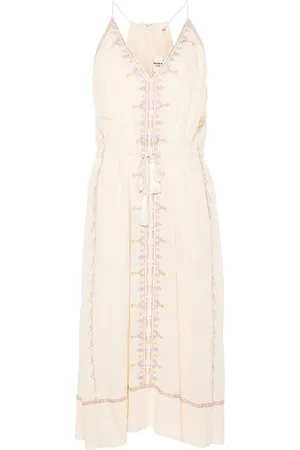 Marant Etoile Sianna organic cotton midi dress