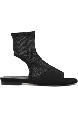 TELA Mesh-design sandals