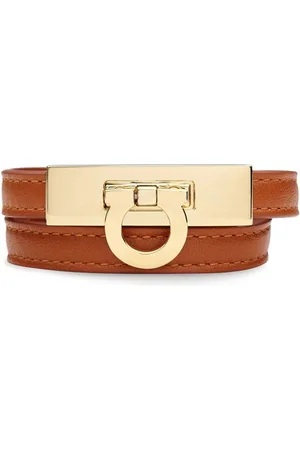 Salvatore Ferragamo Gancini double twist bracelet