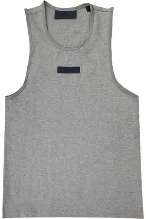 FEAR OF GOD Logo-appliqué cotton tank top
