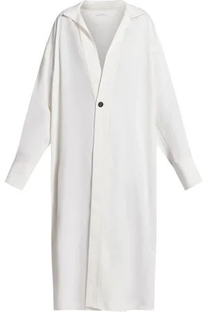Salvatore Ferragamo V-neck wool dress
