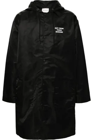 Drôle de Monsieur Press-stud hooded parka