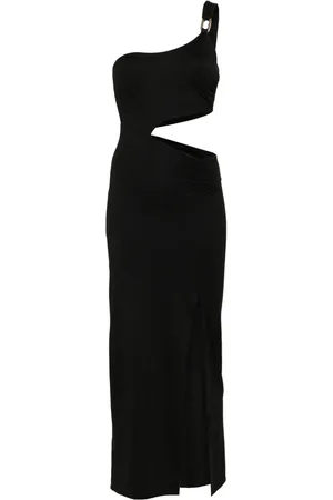 FISICO Cut-out jersey maxi dress
