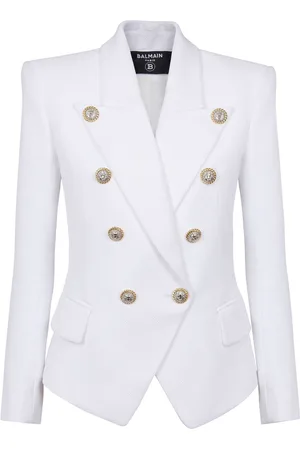 Balmain Natte single-breast blazer