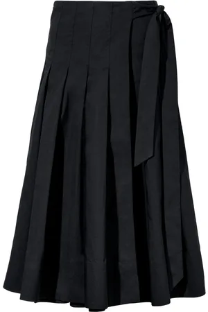 Proenza Schouler Pleated wrap midi skirt