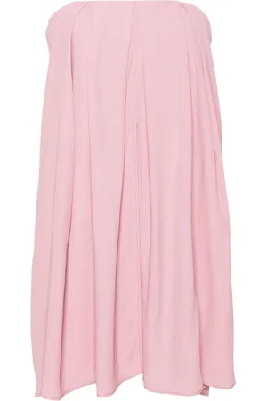FEDERICA TOSI Strapless flared mini dress