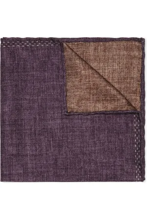 Brunello Cucinelli Silk pocket square