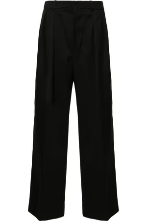 WARDROBE.NYC Low-waisted tailored trousers