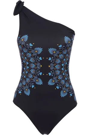 La DoubleJ Goddess one-shoulder swimsuit