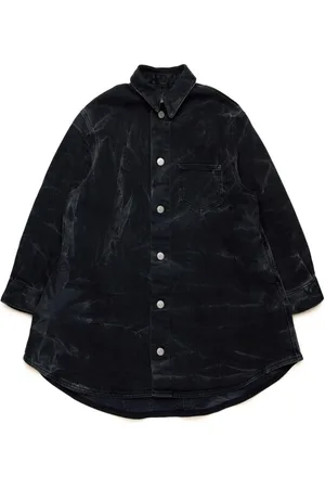 Maison Margiela Numbers-motif cotton-blend dress
