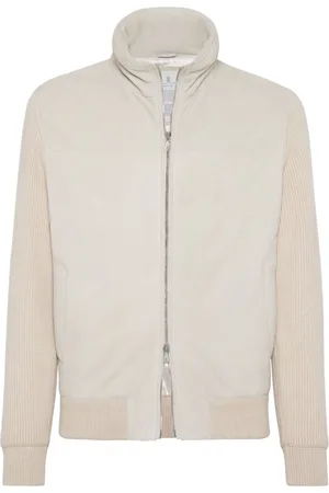 Brunello Cucinelli Panelled padded jacket