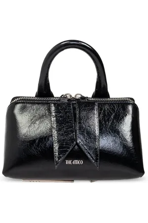 The Attico Friday leather tote bag