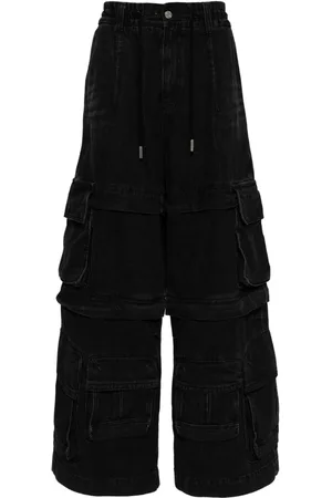 SONGZIO Denim cargo trousers