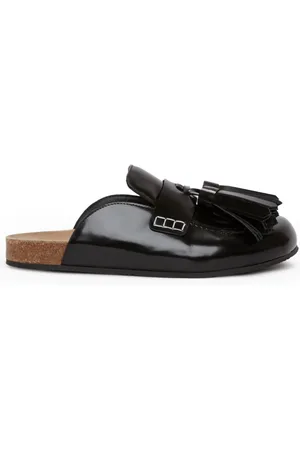 J.W.Anderson Tassel-detail loafer leather mules