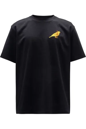 J.W.Anderson Anchor logo-embroidered T-shirt