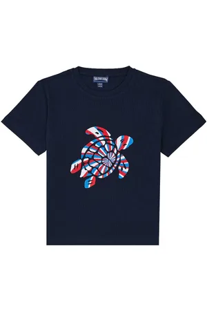 Vilebrequin Logo-embroidered organic cotton T-shirt