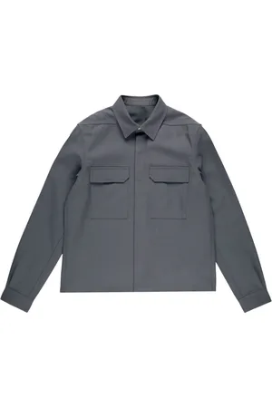 Rick Owens Classic-collar twill shirt