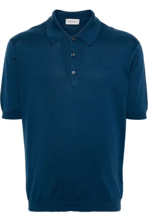 JOHN SMEDLEY Isis knitted cotton polo shirt