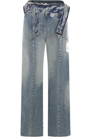 Maison Mihara Yasuhiro Panelled straight-leg jeans