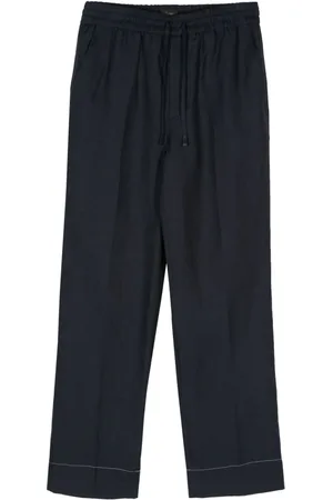 BRIONI Linen straight trousers