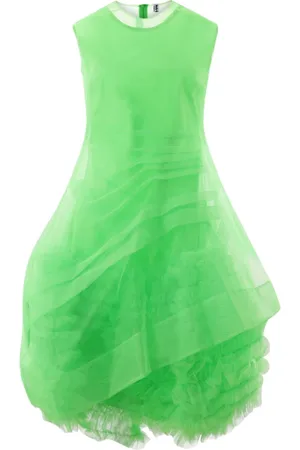 Molly Goddard Asher asymmetric-hem tulle dress