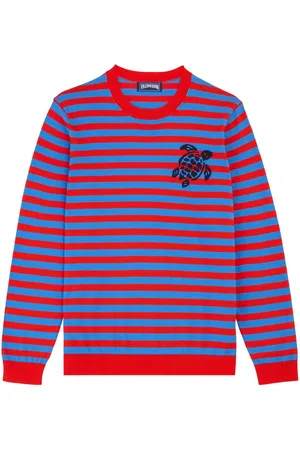 Vilebrequin Logo-embroidered striped sweatshirt