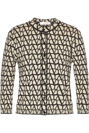 VALENTINO GARAVANI Toile Iconographe wool cardigan