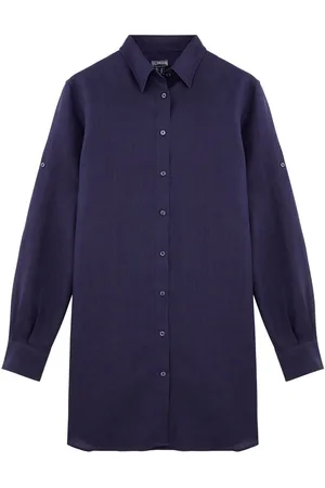 Vilebrequin Fragance linen shirt mini dress