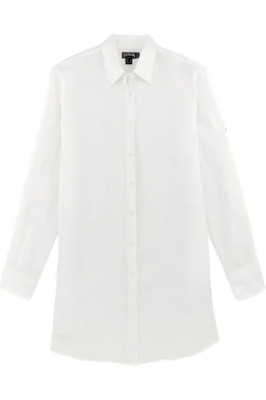 Vilebrequin Fragance linen shirt mini dress