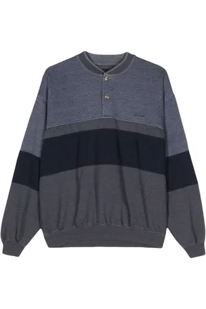 Pierre Cardin 2000s panelled jersey sweatshirt