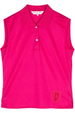 Dior Sports-appliqué polo top