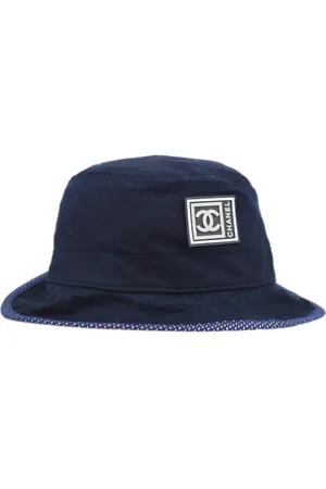CHANEL 1990-2000s Sports line bucket hat