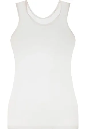 Maison Margiela Sheer vest top