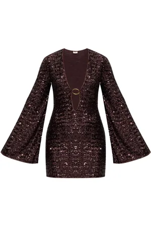 Oseree Sequin-embellished minidress
