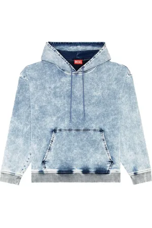 Diesel D-Um-Rib denim hoodie