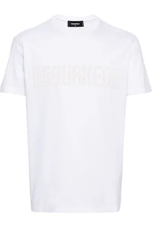 Dsquared2 Logo-appliqué cotton T-shirt