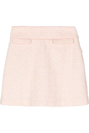 SHIATZY CHEN Tweed A-line miniskirt