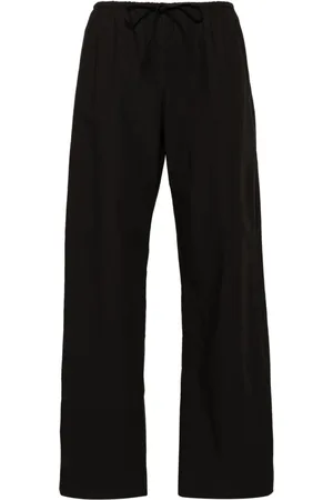 MATTEAU Drawstring-waist organic cotton trousers