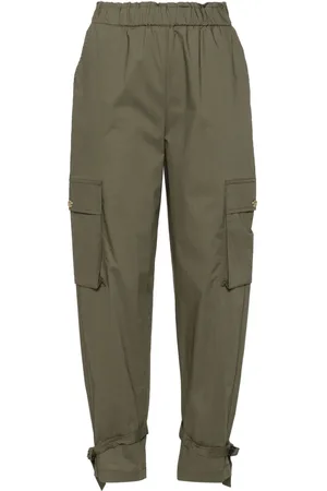 Twin-Set Logo-plaque cargo trousers