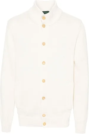 ZANONE High-neck cotton cardigan